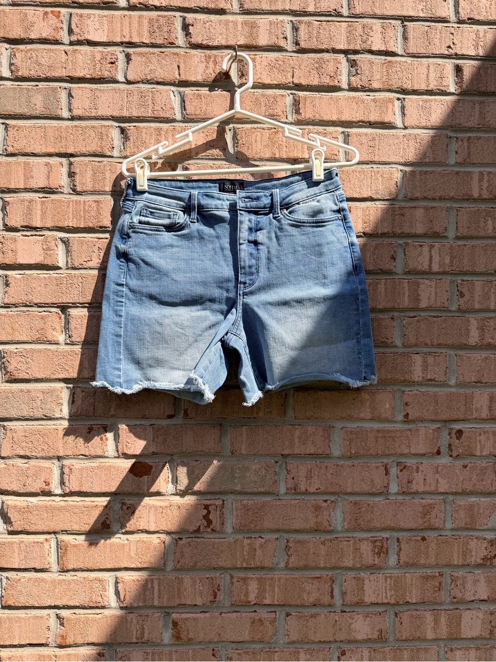NYDJ Light Blue Denim Cutoff Shorts